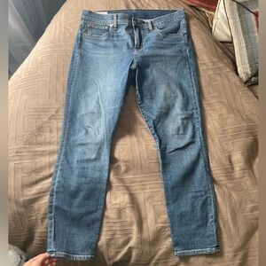 Gap Denim True Skinny Sky High Rise Blue Medium Wash 32 14S 14 Short Petite 32P